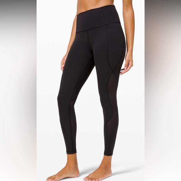 Lululemon Wunder Under High-Rise Tight 25" *Chiffon Mesh - Picture 5 of 6